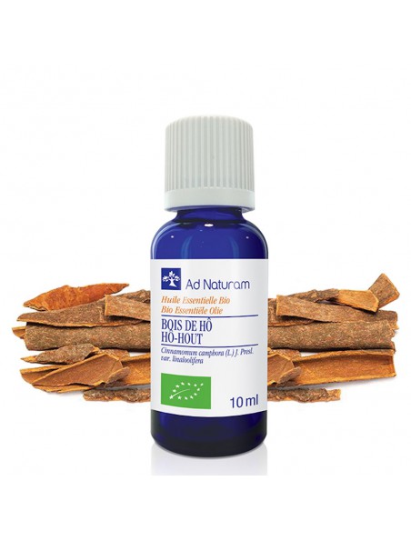 Image principale de Bois de Hô (Shiu) - Huile essentielle de Cinnamomum camphora var linaloolifera 10 ml - Ad Naturam