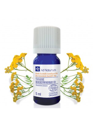 Image de Camomille Bleue (Tanaisie) Bio - Huile essentielle de Tanacetum annum 5 ml - Ad Naturam depuis Aromathérapie : huiles essentielles unitaires pour votre bien-être