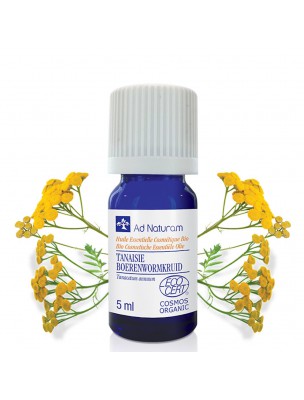 Image de Camomille Bleue (Tanaisie) Bio - Huile essentielle de Tanacetum annum 5 ml - Ad Naturam via Huile essentielle bio Camomille Matricaire - Ad Naturam