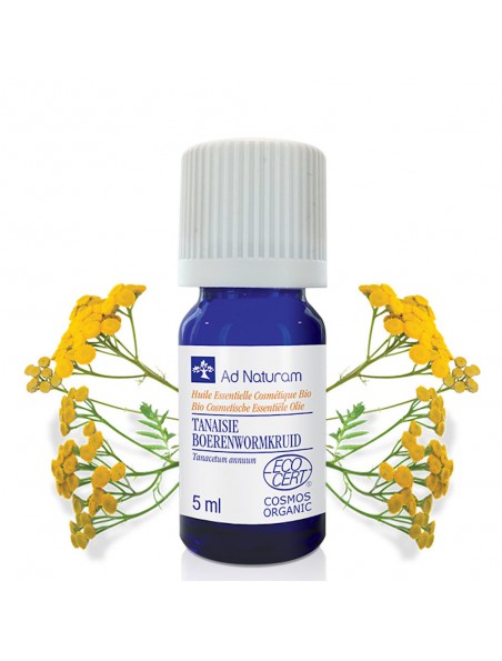 Image principale de Camomille Bleue (Tanaisie) Bio - Huile essentielle de Tanacetum annum 5 ml - Ad Naturam