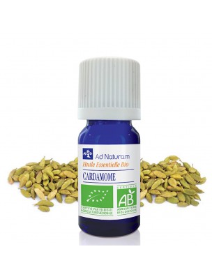 Image de Cardamome Bio - Huile essentielle d'Elettoria cardamomum 5 ml - Ad Naturam depuis Achetez les produits Ad Naturam à l'herboristerie Louis