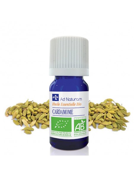 Image principale de Cardamome Bio - Huile essentielle d'Elettoria cardamomum 5 ml - Ad Naturam
