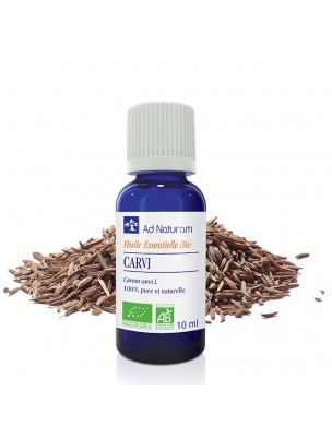 Image de Carvi Bio - Huile essentielle de Carum carvi 10 ml - Ad Naturam depuis Aromathérapie : huiles essentielles unitaires pour votre bien-être