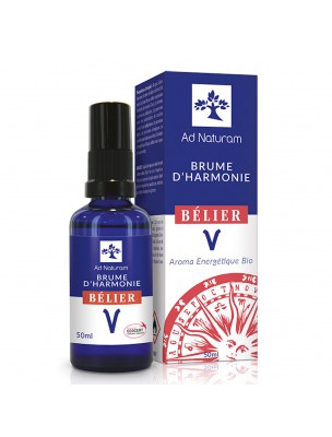 Image 67790 supplémentaire pour Brume d'Harmonie Bélier Bio - Synergie d'Huiles essentielles 50 ml - Ad Naturam