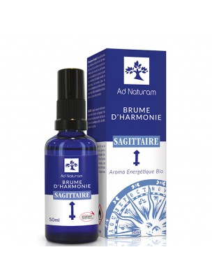 Image de Brume d'Harmonie Sagittaire Bio - Synergie d'Huiles essentielles 50 ml - Ad Naturam depuis louis-herboristerie