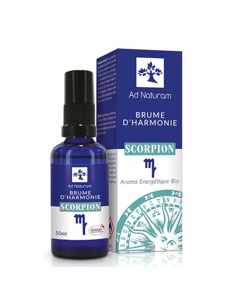 Image principale de Brume d'Harmonie Scorpion Bio - Synergie d'Huiles essentielles 50 ml - Ad Naturam