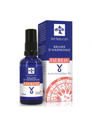 Image de Brume d'Harmonie Taureau Bio - Synergie d'Huiles essentielles 50 ml - Ad Naturam depuis louis-herboristerie