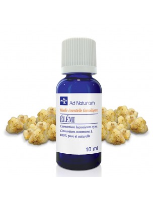 Image de Elémi - Huile essentielle de Canarium luzonicum 10 ml - Ad Naturam via Encens Kenyan Bio - Huile essentielle 5 ml - Ad Naturam