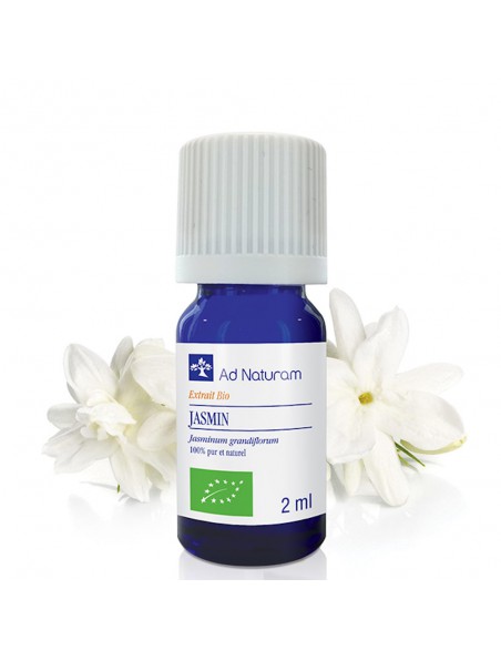 Achetez Jasmin Bio - Huile essentielle de Jasmimum grandifolium 2 ml - Ad Naturam à l'herboristerie Louis Image principale de Jasmin Bio - Huile essentielle de Jasmimum grandifolium 2 ml - Ad Naturam
