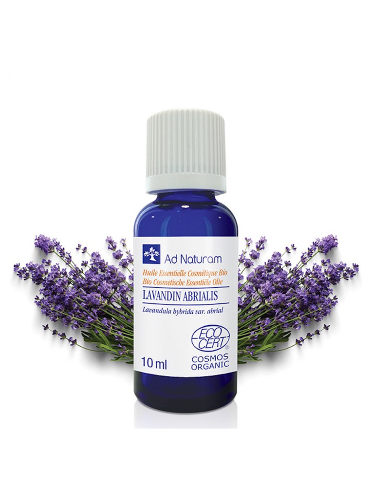 Image principale de la modale pour Lavandin abrialis Bio - Huile essentielle de Lavandula hybrida briquet clone abrial 10 ml - Ad Naturam