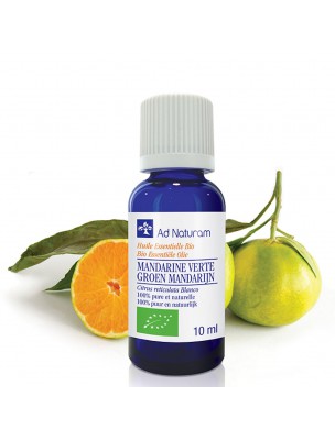 Image de Mandarine Verte Bio - Huile essentielle de Citrus reticulata 10 ml - Ad Naturam depuis ▷▷ Huiles essentielles de plantes commençant par la lettre M