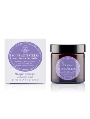 Image de Masque visage anti-stress Bio aux Fleurs de Bach 60 ml - Elixirs and Co via Tisane Sérénité N°1 Relaxation - 100g