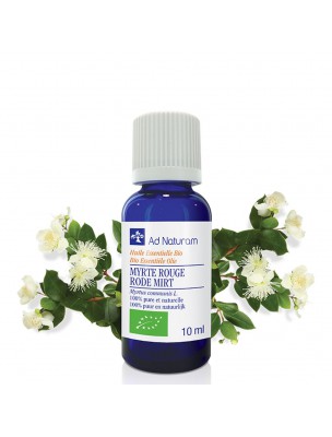 Image de Myrte Rouge Bio - Huile essentielle de Myrtus communis 10 ml - Ad Naturam depuis Résultats de recherche pour "Tisane Respirat"