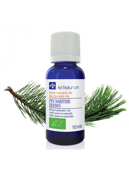 Image principale de Pin Maritime Bio - Huile essentielle de Pinus pinaster 10 ml - Ad Naturam