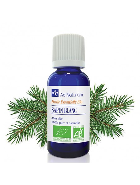 Achetez Sapin Blanc Bio - Huile essentielle d'Abies alba 10 ml - Ad Naturam à l'herboristerie Louis Image principale de Sapin Blanc Bio - Huile essentielle d'Abies alba 10 ml - Ad Naturam