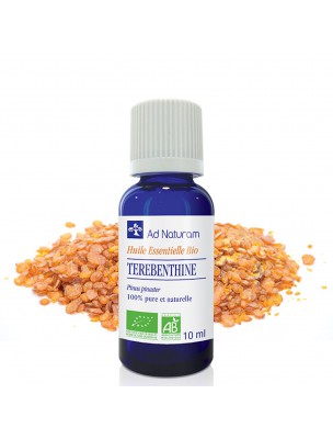 Image de Térébenthine Bio - Huile essentielle de Pinus pinaster 10 ml - Ad Naturam depuis Huile essentielle de Thym Blanc à Bornéol Bio 10ml - Ad Naturam