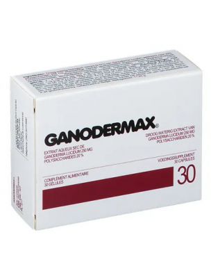 Image de Ganodermax - Champignon Ganoderma (Reishi) pour l'immunité 30 gélules - Biophytarom via Shiitaké - Tisane de Cortinellus shiitake