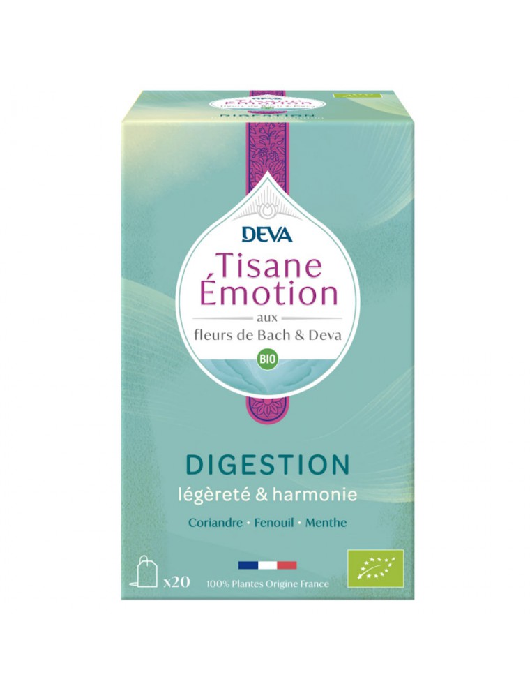 Image principale de la modale pour Digestion Bio - Tisane Emotion 20 sachets - Deva