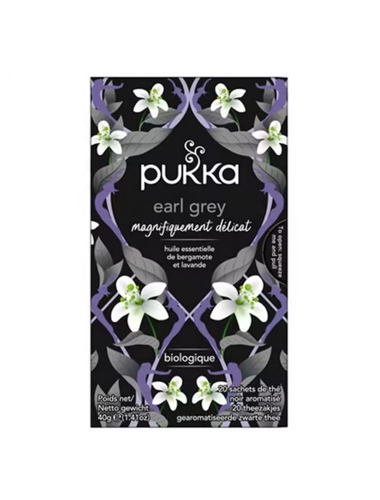 Image principale de la modale pour Earl Grey Bio - Infusion 20 sachets - Pukka Herbs