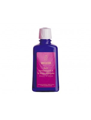 Image de Harmonizing Bath with Rosehip - Softness and Beauty 100 ml - Weleda depuis Relaxing and invigorating bath products