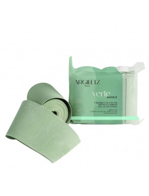 Image de Bandes d'argile verte - Réparatrices et Relaxantes - Argiletz via Argile verte concassée - Cataplasme 1kg - Argiletz