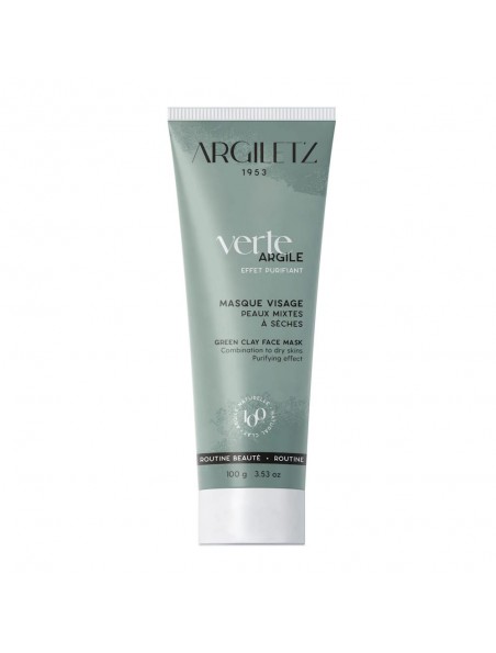 Image principale de Masque à l’argile verte - Peaux grasses 100ml - Argiletz