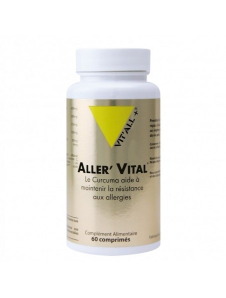 Image principale de Aller'Vital - Allergies et Défenses Naturelles 60 comprimés - Vit'all+