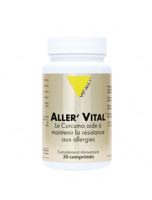 Image de Aller'Vital - Allergies et Défenses Naturelles 30 comprimés - Vit'all+ depuis Commandez les produits Vit'All + à l'herboristerie Louis