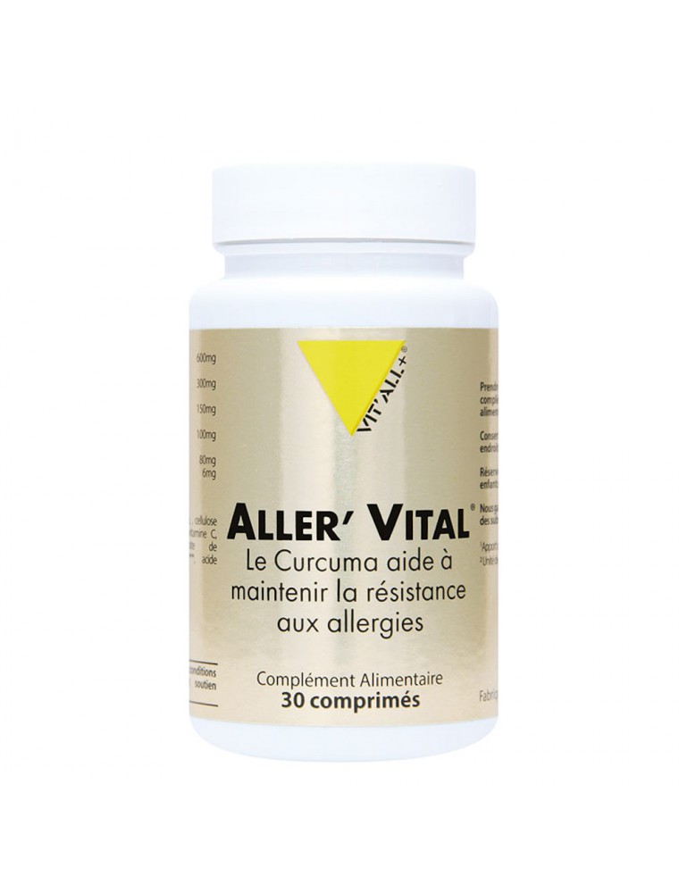 Image principale de la modale pour Aller'Vital - Allergies et Défenses Naturelles 30 comprimés - Vit'all+