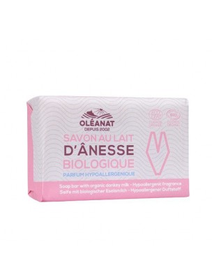 Image de Savon Hypoallergénique Parfumé au Lait d'Anesse Bio - Visage et Corps 100g - Oléanat depuis Résultats de recherche pour "Savon au Lait d"