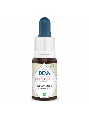 Image de Impatiente Bio - Douceur et Patience Élixir Floral de Bach 15 ml - Deva depuis Résultats de recherche pour "Impatiens (Impa"