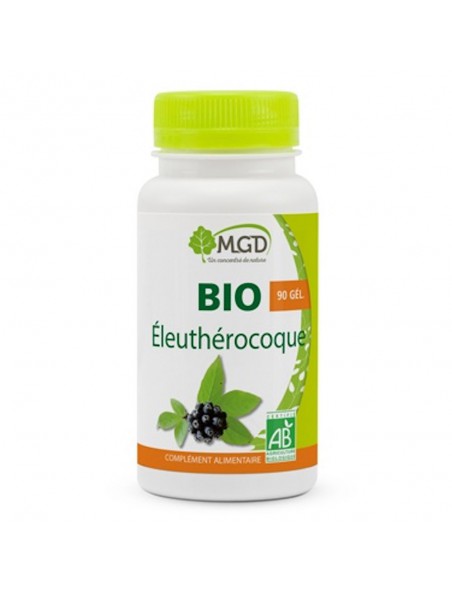 Achetez Eleutherocoque 240mg Bio - Tonus 90 gélules - MGD Nature à l'herboristerie Louis Image principale de Eleutherocoque 240mg Bio - Tonus 90 gélules - MGD Nature