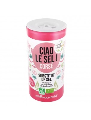 Image de Ciao Le Sel  ! Corsé Bio - Substitut de Sel 70 g - Aromandise depuis Achetez les produits Aromandise à l'herboristerie Louis