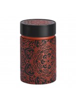 Image de Boîte à thé Mandala Noire pour 150 g de thé depuis Thés et eaux de fruits naturels | Produits de phytothérapie