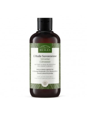 Image de Huile Savonneuse Verveine Citronnée Bio - Gel Lavant Surgras 250ml - Comptoir des Huiles depuis Résultats de recherche pour "Gomme Guar Bio "