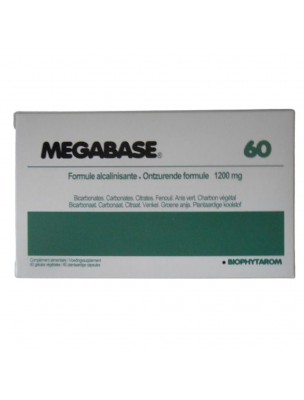 Image 68243 supplémentaire pour MegaBase - Equilibre acido-basique intestinal 60 gélules - Biophytarom