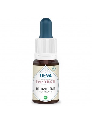 Image de Hélianthème Bio - Courage et Force morale Élixir Floral de Bach 15 ml - Deva via Situations de Crise Bio First Aid Remedy 15ml - Deva