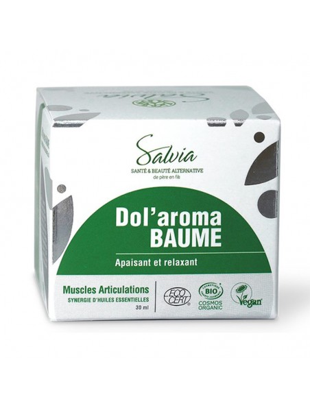 Image principale de Dol'aroma Baume Bio - Muscles et Articulations 30 ml - Salvia