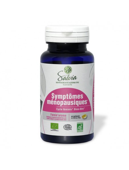 Image principale de Fémin'Aroma Bio - Ménopause 40 capsules - Salvia