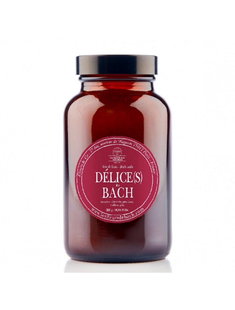 Image principale de la modale pour Délice(s) de Bach - Sels de Bain Stimulants aux Fleurs de Bach 300 g - Elixirs and Co