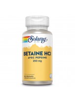 Image de Bétaïne HCl avec Pepsine - Confort Digestif 60 capsules - Solaray depuis Autres compléments alimentaires – Vente en ligne phyto et herboristerie