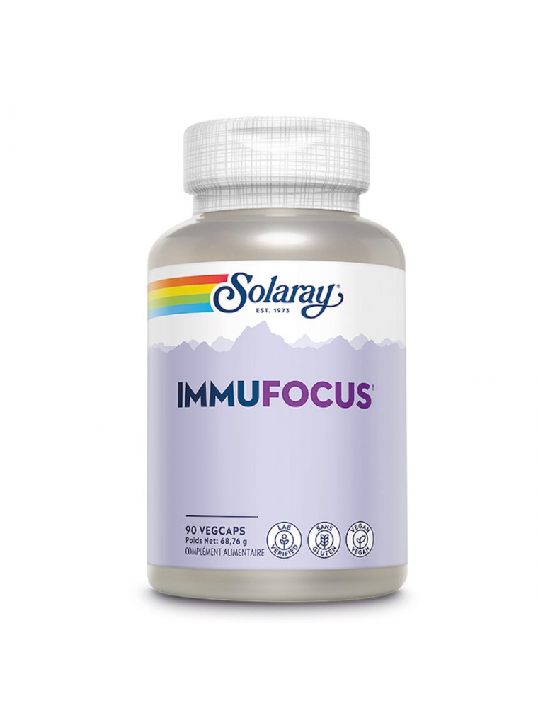 Image principale de la modale pour Immufocus - Défenses Naturelles 90 capsules - Solaray