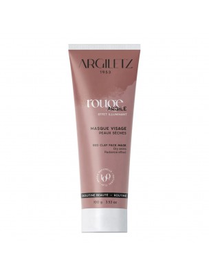 Image de Masque à l’argile rouge – 100ml – Argiletz via Argiletz - Pot argile verte prête à l’emploi 1kg