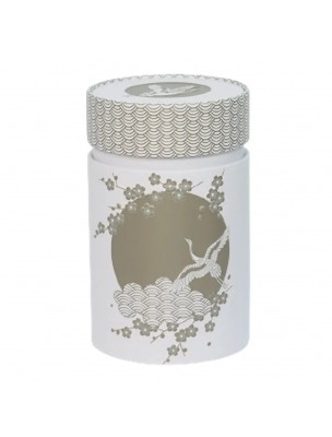 Image de Boîte à thé Komorebi Blanche pour 150 g de thé depuis Infuseur à thé Inox Noir - Louis