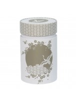 Image de Boîte à thé Komorebi Blanche pour 150 g de thé depuis Thés et eaux de fruits naturels | Produits de phytothérapie