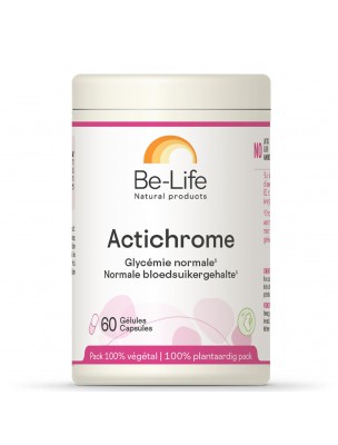Image de Actichrome - Glycémie normale et Energie 60 gélules - Be-Life depuis Commandez les produits Be-Life à l'herboristerie Louis