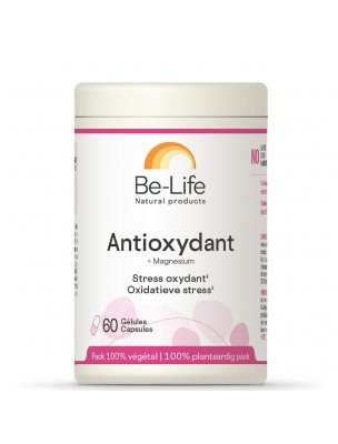 Image de Antioxydant - Sélénium, Magnésium, vitamines et Curcuma 60 gélules - Be-Life depuis Achetez les produits Be-Life à l'herboristerie Louis