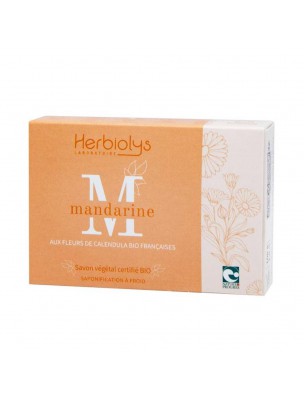 Image de Savon Provence Mandarine Bio - Calendula 100G - Herbiolys depuis louis-herboristerie