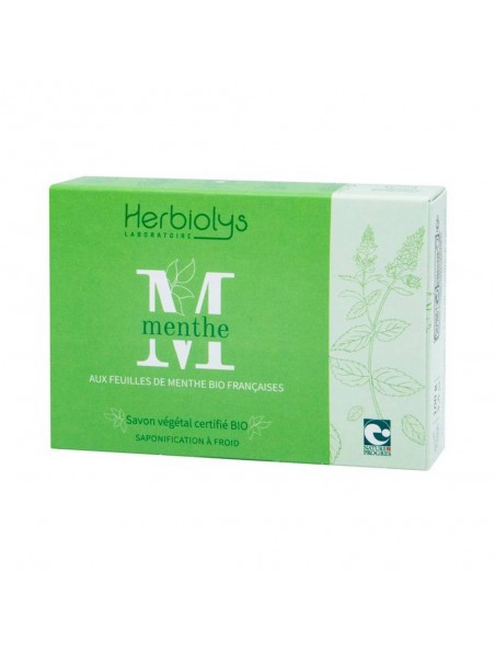 Image principale de Savon Provence Menthe Bio - Menthe 100G - Herbiolys