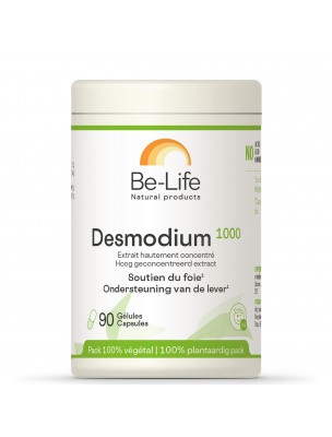 Image de Desmodium 1000 - Draineur hépatique 90 gélules - Be-Life via DépuraSève 250 ml - Sève de bouleau Bio Herbalgem